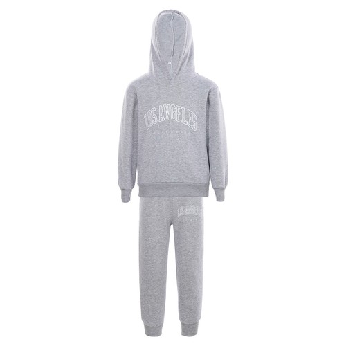 Kids Tracksuit Exercise Sweatshirt+Pants Set Sportswear Long Sleeve Sport Suit - Picture 31 of 85