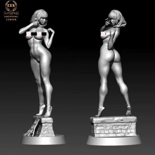 1/24 Resin Figure Sexy Hot Parkour Girl Unpainted Model Kit Assembly Toy NEW - Picture 1 of 6
