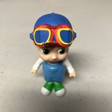 Cocomelon Moonbug TomTom Action Figure with Goggles 3" Jazwares 2021