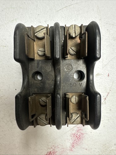 Marathon 2-30 Amp, 2 Pole Circuit Terminal Block 250Vac - ECS - Picture 2 of 7