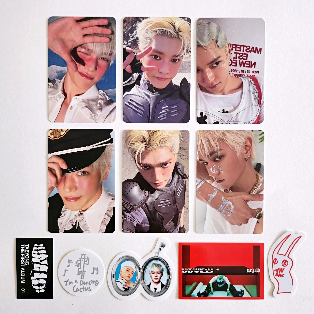 NCT テヨン taeyong WYLD SMini 10個まとめ売り TAEYONG From NCT 1st Album WYLD JEWEL CASE Ver. SMini Ver