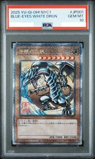 PSA 10 Blue-Eyes White Dragon NYC1-JP001 25th Anniversary Ukiyo-e Yu-Gi-Oh Japan
