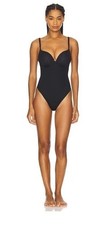 SKIMS BODY Super Push Up Thong Bodysuit Black Onyx Size L Shapewear NWT 144