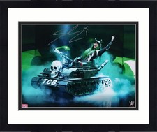 Framed Shotzi Blackheart WWE Autographed 16