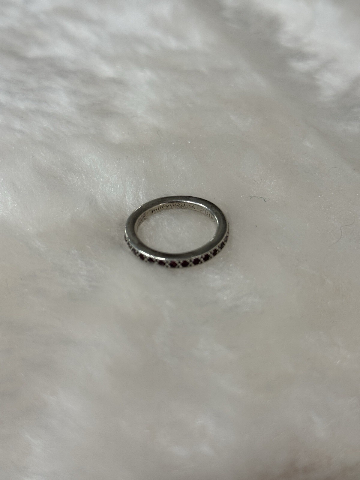 Chrome Hearts Ruby TFL Ring Size 7 - image 7