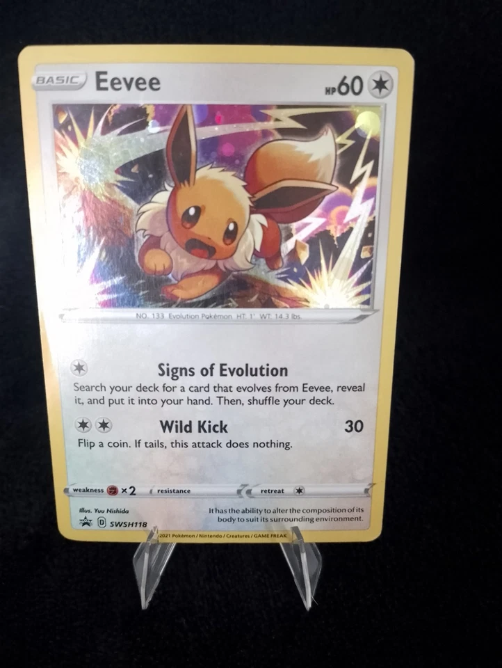 Eevee SWSH118 SWSH: Sword & Shield Promo Cards Holo - Image 2 of 3