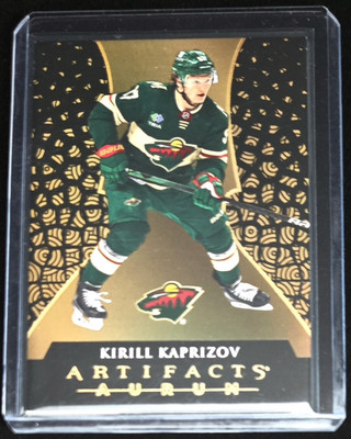 Kirill Kaprizov 2023-24 UD Artifacts Aurum Bounty UnscratchedMinnesota Wild A-28
