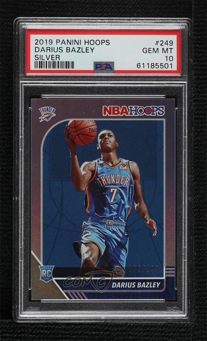 2019 Panini Panini Hoops #249 Darius Bazley front