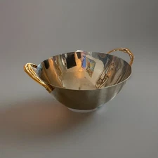 Michael Aram Gilded Twig SS Serving Bowl 9.5” Diameter $165