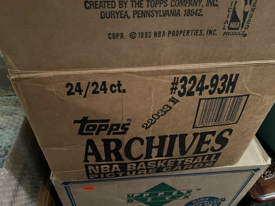 1992-93 Topps Archives Basketball The Rookies 1981-1991 Factory Sealed Box - Image 2 of 2