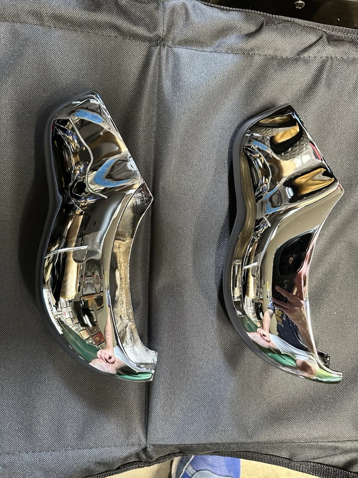 Protectores de parachoques trasero Chevrolet Handyman Wagon/Sedan 1953 entrega Foto 3 de 4