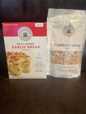 NEW King Arther Garlic Knots and Lemon Candied Pieces