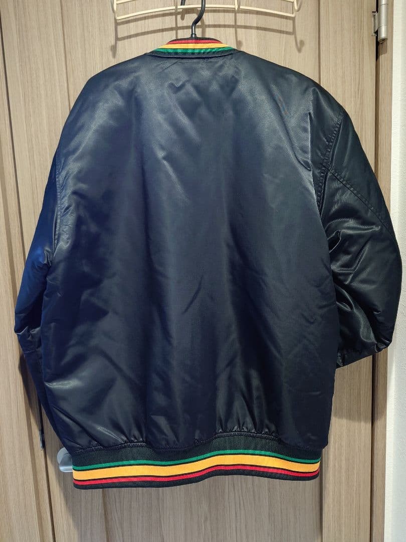 Masterpiece Varsity Jacket Outer Rasta Hectic No.… - image 2