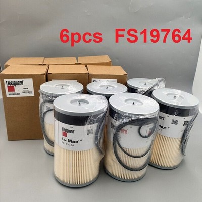 6pcs FS19764 Fleetguard Fuel Filter with Water Separator Cummins Free Shipping