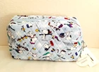 Vera Bradley ~ Peanuts ~ Ski Jump Snoopy Winter Sky ~ Medium Cosmetic Bag ~ NWT