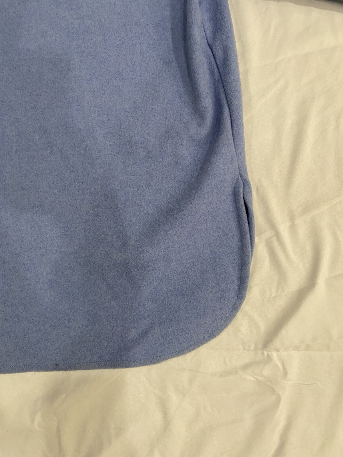 H&M Women's Blue Button-Up Shirt with Chest Pockets, Long Sleeve, Size S thumbnail 7