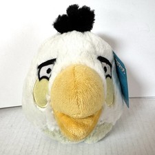 NWT 2011 Angry Birds Commonwealth Matilda White 6  Stuffed Animal Plush No Sound