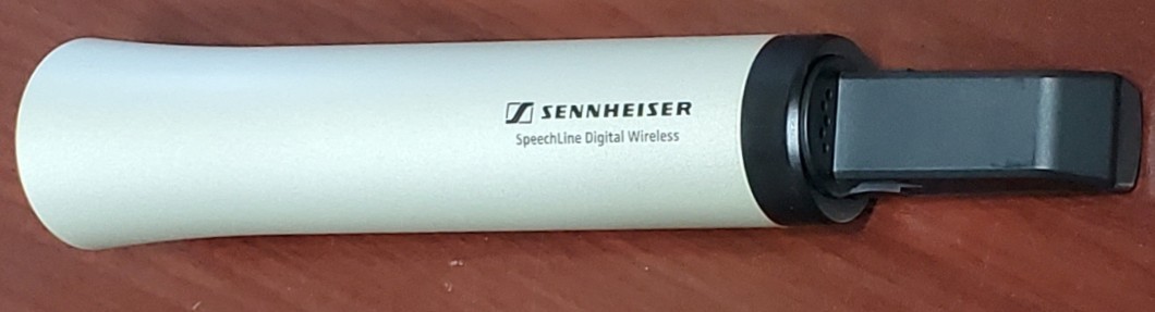 Sennheiser SpeechLine SL Handheld DW-4 Digital Wireless Mic Transmitter no capsu