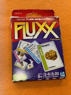 Fluxx Card Game (2012) Looney Labs Hand Management/Set Collection