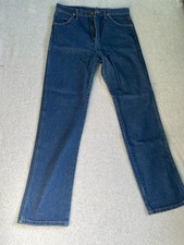 Wrangler 13MWZ Cowboy Cut Original Fit Jeans 33x34 Made in Mexico USA Fabric