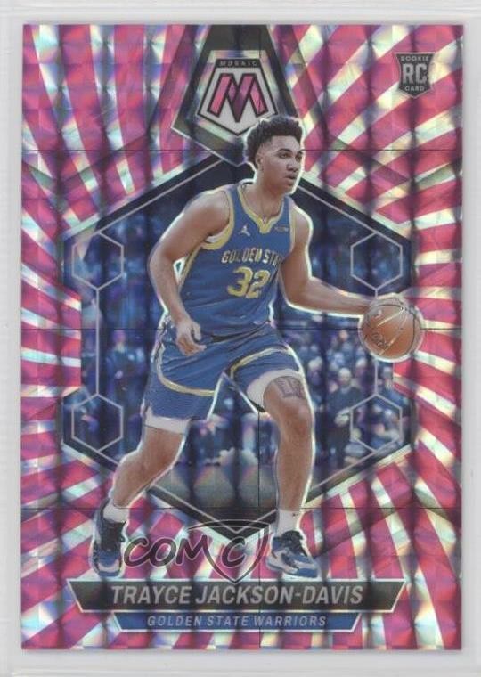 2023 Mosaic FOTL Pink Swirl Prizm 1/18 Trayce Jackson-Davis #205 Rookie RC 1h9h