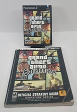GRAND THEFT AUTO SAN ANDREAS PS2 GAME W. BRADY Official Strategy Guide