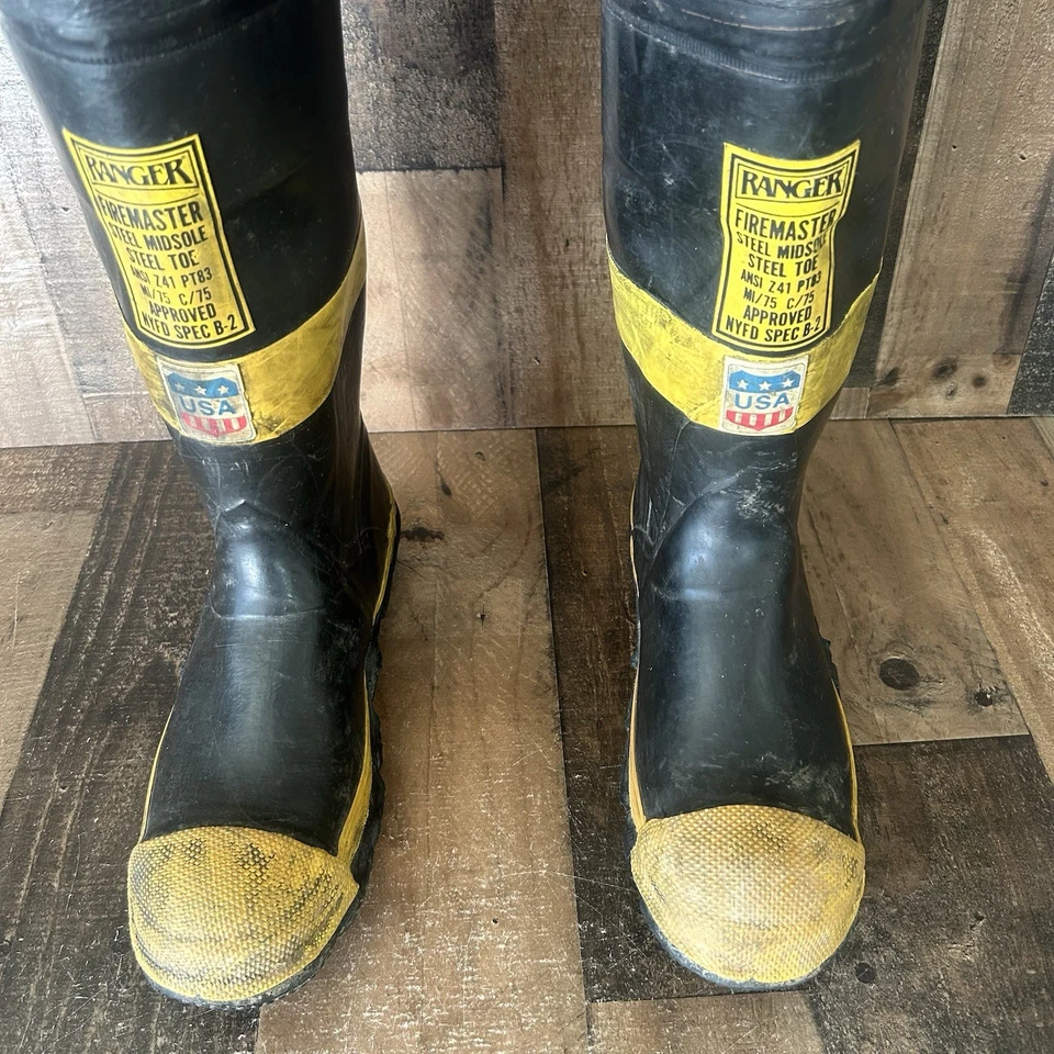 Botas de trabajo Ranger Firemaster punta de acero altas contra incendios para hombre 9 Foto 3 de 4