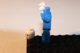 Lego custom minifigure bizarro dc marvel villain similar to 2012 comic con