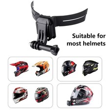 Motorcycle Helmet Chin Mount Kit Adhesive Mount for GoPro Hero DJI Osmo Insta360