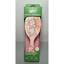 Wet Brush Original Detangler Limited Edition Hair Brush Detangle Pink Black