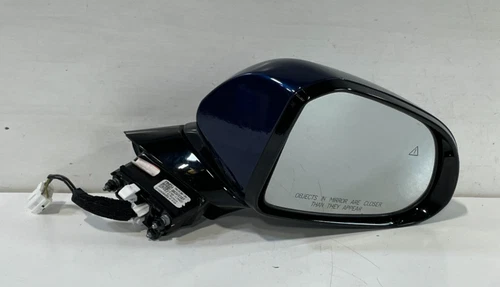 21-23 HYUNDAI SANTA FE RIGHT SIDE VIEW DOOR MIRROR W/O CAMERA BLUE (ST2) #101995