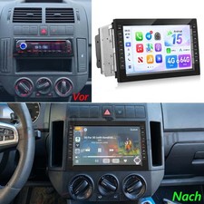 Android 15 CarPlay Für VW Polo MK3 MK4 1998-2008 Autoradio Navi RDS GPS WIFI BT