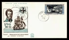 DR WHO 1965 FRENCH ANTARCTIC FSAT FDC DUMONT D'URVILLE ANIV M76700