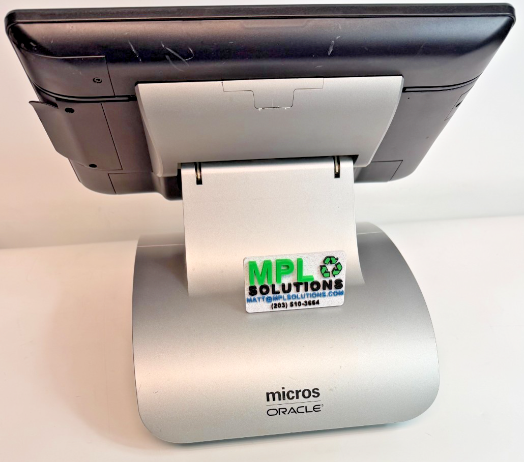 Micros Rdc Oracle Oracle MICROS Workstation 625X with 15.6-Inch Touch Screen POS/Register ...