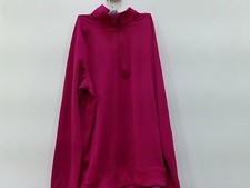 adidas Men's Golf Adi Club Half Zip Pullover Pink Size Small