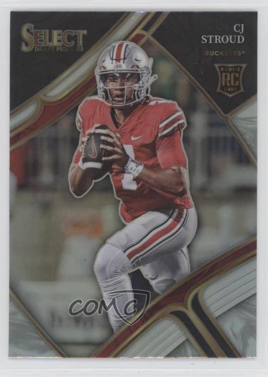 2023 Panini Select Draft Picks Field Level Silver Prizm CJ Stroud #102 2s2