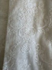 Rachel Ashwell White Lace Curtains panels Romantic Farmhouse Cottage