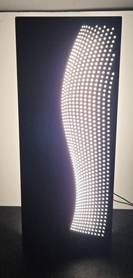 Sonneman 7458-WL Dotwave Rectangle LED Sconce - Black