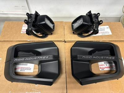 2016-2023 TOYOTA TACOMA TRD PRO RIGID INDUSTRIES LED FOG LIGHT KIT GENUINE OEM