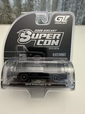 Greenlight Supercon Exclusive Black Bandit 1972 Chevrolet C-10 Pickup Truck(b1)