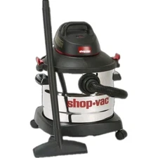 Shop Vac Wet/dry Vacuum 8 Gallon 6.0 Peak Hp Stainless Steel
