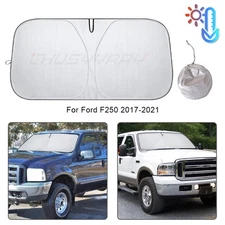1x Car Truck Windshield Sun Shade Front Window Visor Cover Pickup Large UV Block