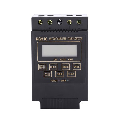 (AC220V) LCD Digital Timer Switch Mikrocomputer Steuerung Programmierbares CU