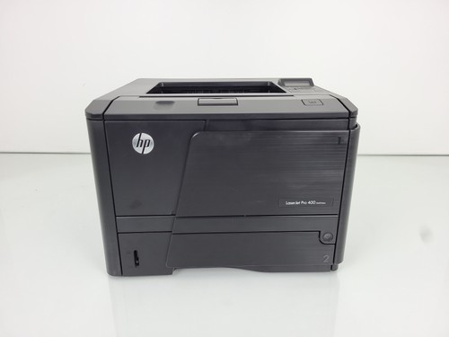 HP LaserJet 400 M401dne Monochrome A4 Duplex Network Printer Desktop 50% Toner - Picture 2 of 9