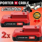 2PACK 4.0Ah 18V Lithium Battery FOR Porter Cable 18 Volt PC18B PC18BL PC18BLX