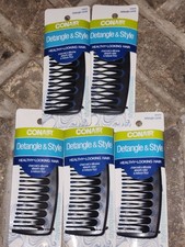 5 Lot Conair Detangle  Style Comb 93970