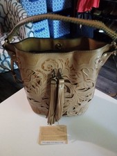 Patricia Nash,P682244, Hand Tooled Bucket Bag...