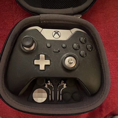Microsoft Xbox Elite Wireless Controller Black Wireless for Xbox One w/ Case