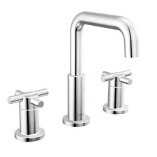 Two Handle Widespread Bathroom Faucet in Chrome