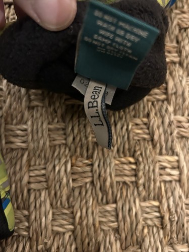LL BEAN Ski Snowboard Gloves 3M Thinsulate Size Large JR Or S/M Adult Green Blue - Picture 7 of 7